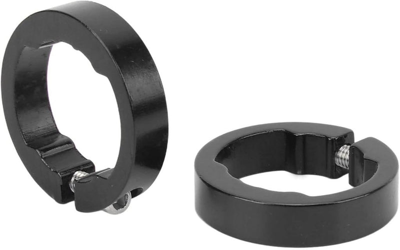 Load image in Gallery Viewer, Fietshandvat klemringen 2 stuks van aluminium voor 22,2 mm fietssturen – gripvergrendeling – stuurklemmen - happygetfit.com
