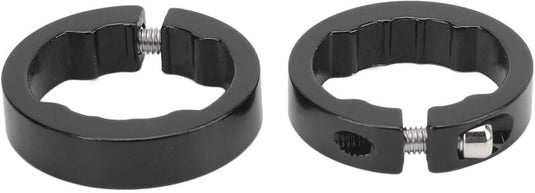 Fietshandvat klemringen 2 stuks van aluminium voor 22,2 mm fietssturen – gripvergrendeling – stuurklemmen - happygetfit.com