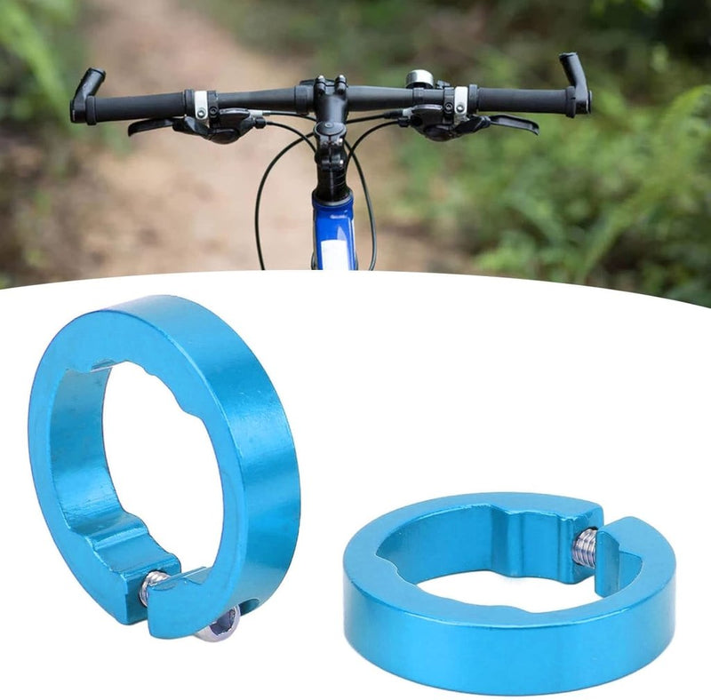 Load image in Gallery Viewer, Fietshandvat klemringen 2 stuks van aluminium voor 22,2 mm fietssturen – gripvergrendeling – stuurklemmen - happygetfit.com
