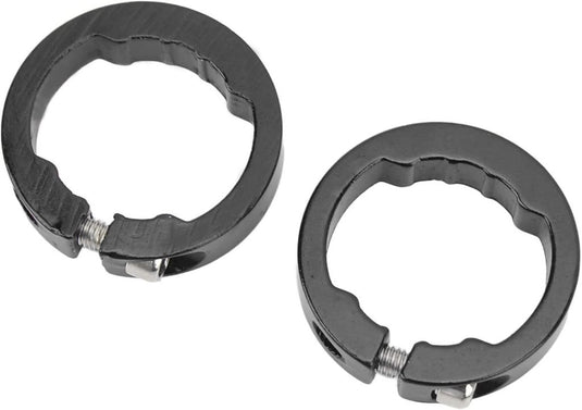 Fietshandvat klemringen 2 stuks van aluminium voor 22,2 mm fietssturen – gripvergrendeling – stuurklemmen - happygetfit.com