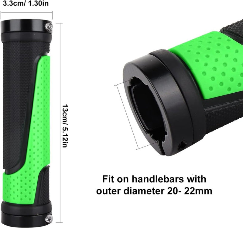 Laad afbeelding in Galerijviewer, Fietshandvatten set 22 mm zwart antislip - happygetfit.com
