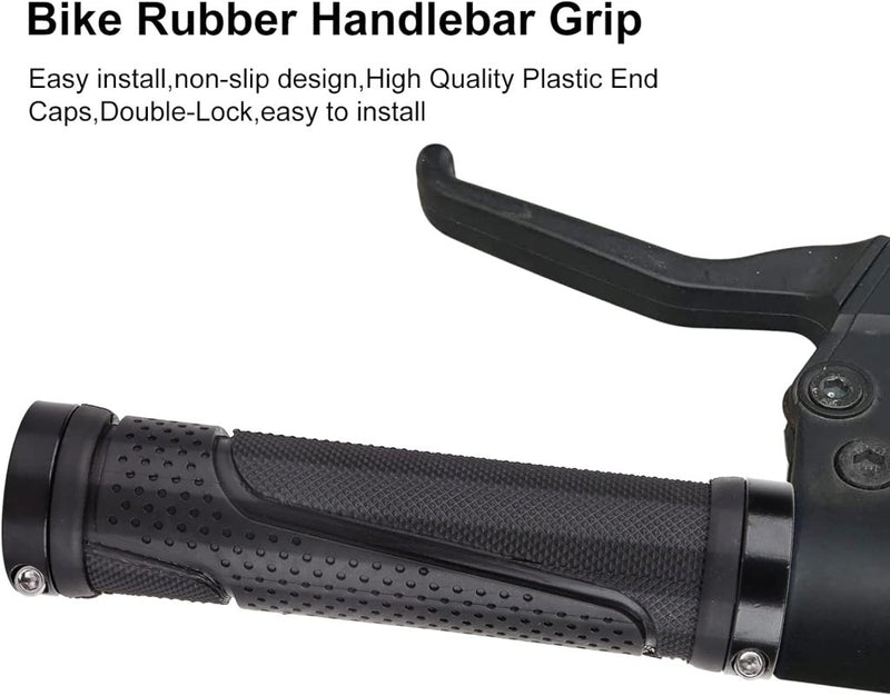 Laad afbeelding in Galerijviewer, Fietshandvatten set 22 mm zwart antislip - happygetfit.com
