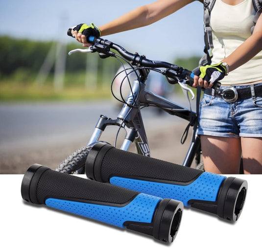 Fietshandvatten set 22 mm zwart antislip - happygetfit.com
