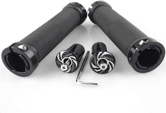 Fietshandvatten set 22 mm zwart antislip - happygetfit.com