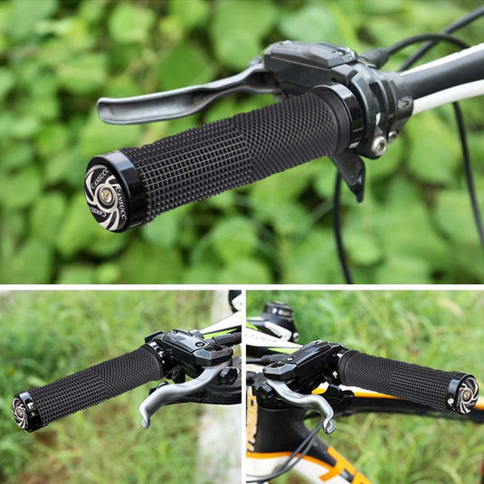 Fietshandvatten set 22 mm zwart antislip - happygetfit.com