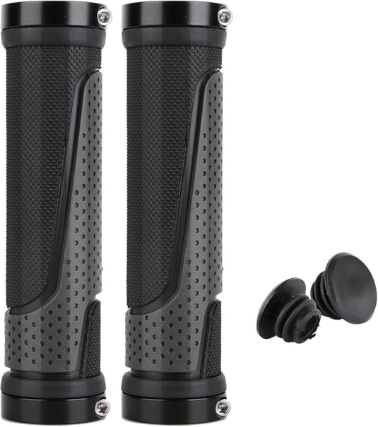 Fietshandvatten set 22 mm zwart antislip - happygetfit.com