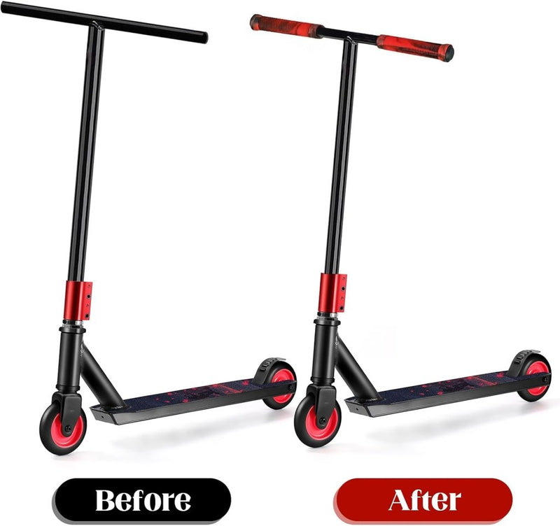 Laad afbeelding in Galerijviewer, Fietshandvatten set 22 mm zwart rood antislip - happygetfit.com
