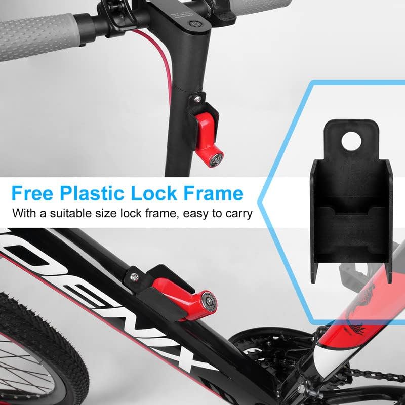 Laad afbeelding in Galerijviewer, Fietsslot met schijfremslot en kabel 130 cm zwart - happygetfit.com

