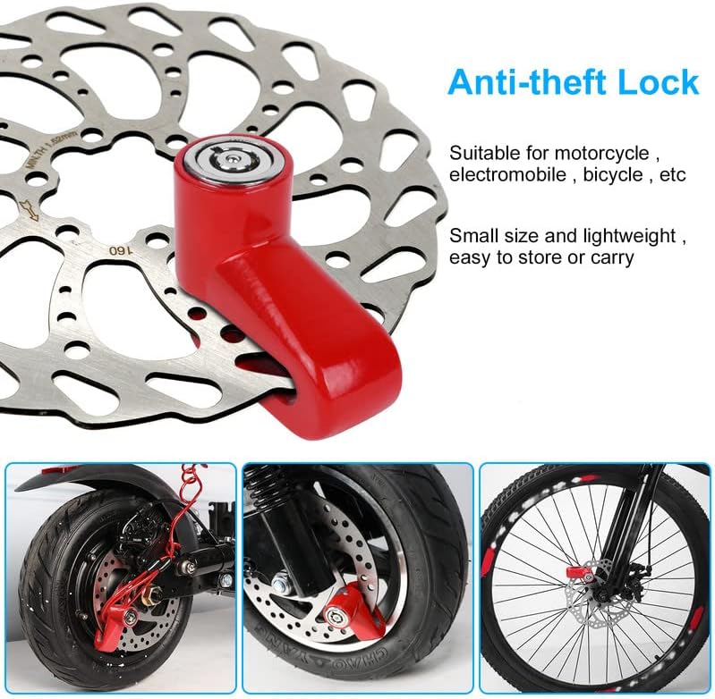 Laad afbeelding in Galerijviewer, Fietsslot met schijfremslot en kabel 130 cm zwart - happygetfit.com
