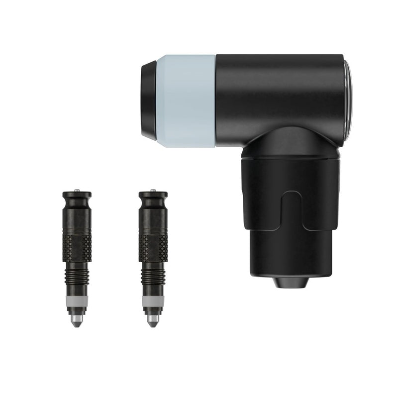 Załaduj obraz do przeglądarki galerii, Fietsventiel ombouwset voor SV ventielen met pompkop adapter – ventieladapter – fietsaccessoires - happygetfit.com

