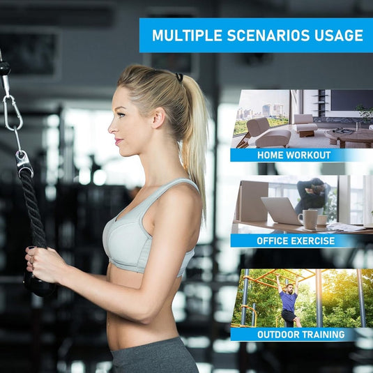 Fitness Cable lat Pulley Systeem, DIY Home Gym Machine Pulley System Fitness Kabel Katrol voor LAT Pulldowns, Biceps Krul, Triceps Extensions, Spieren Kweken Workout - happygetfit.com