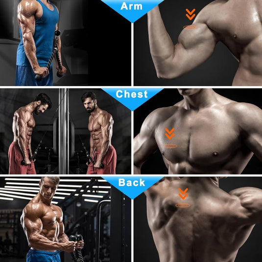 Fitness Cable lat Pulley Systeem, DIY Home Gym Machine Pulley System Fitness Kabel Katrol voor LAT Pulldowns, Biceps Krul, Triceps Extensions, Spieren Kweken Workout - happygetfit.com