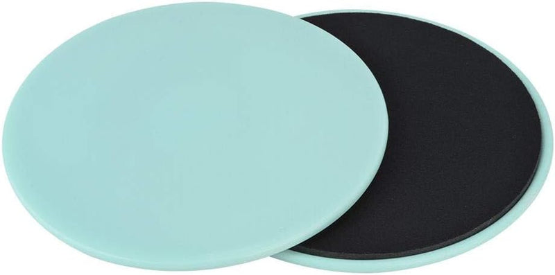Załaduj obraz do przeglądarki galerii, Fitness sliders 2 stuks voor full-body en core training lichtgroen – gliding discs – buiktrainer - happygetfit.com
