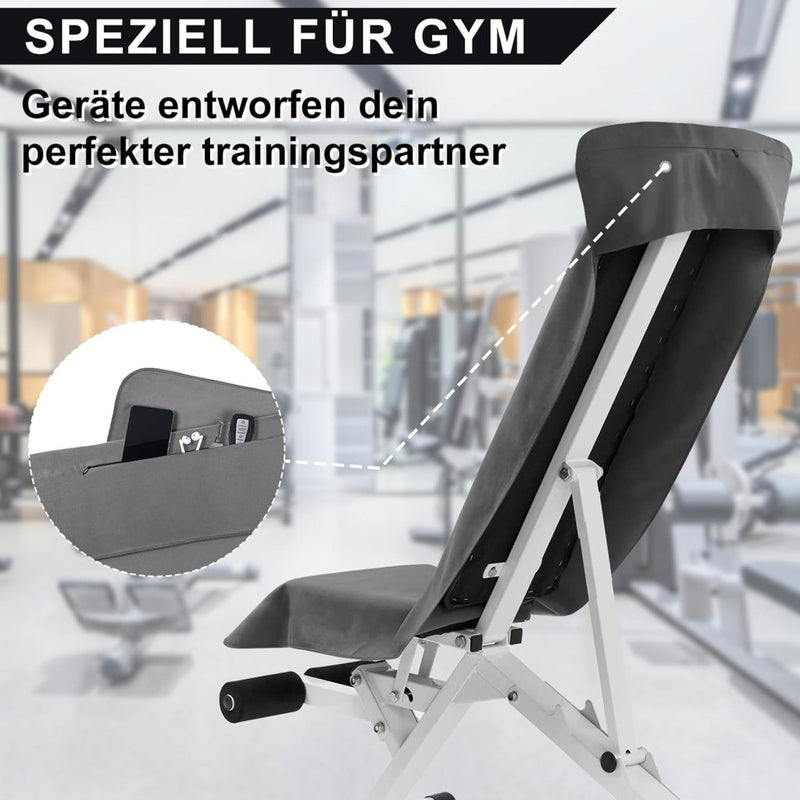 Laden Sie das Bild in Galerie -Viewer, Fitnesshanddoek Microvezel 120x50 cm Sneldrogend met Ritsvak – Sporthanddoek – Reishanddoek - happygetfit.com
