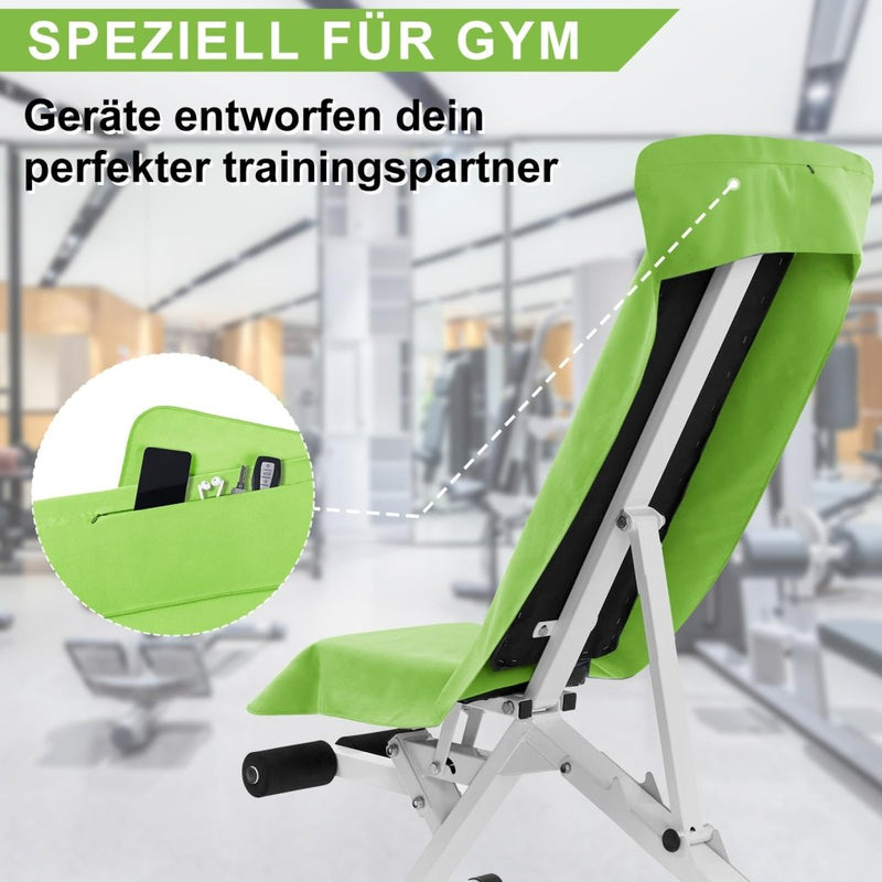 Laden Sie das Bild in Galerie -Viewer, Fitnesshanddoek Microvezel 120x50 cm Sneldrogend met Ritsvak – Sporthanddoek – Reishanddoek - happygetfit.com
