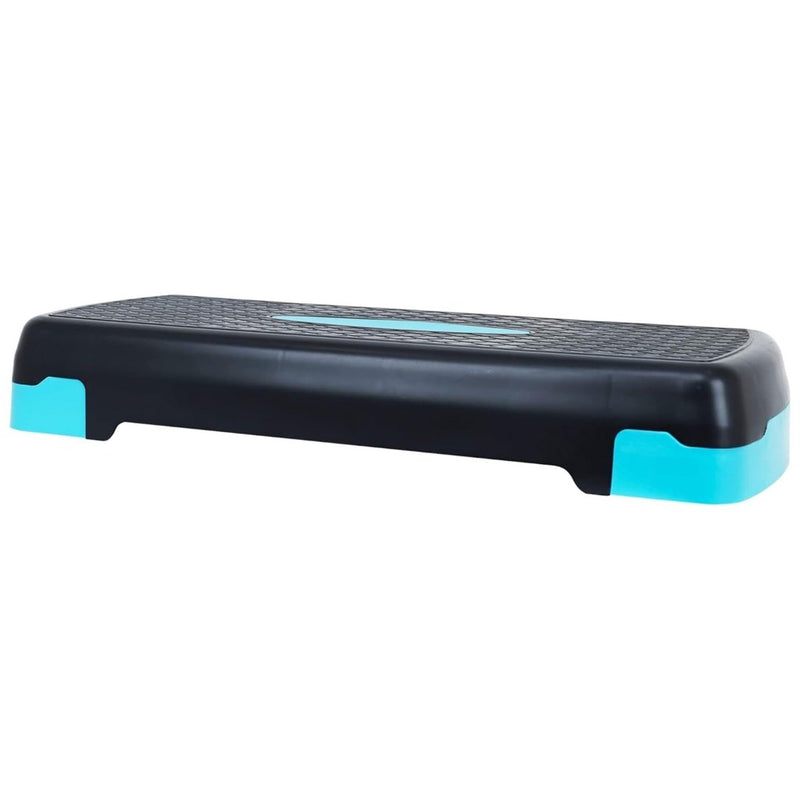 Laad afbeelding in Galerijviewer, Fitvids Aerobic Step Platform Trainer with Adjustable 2-Level Risers, 400 Pound Weight Capacity – Non-Slip Exercise Stepper - happygetfit.com
