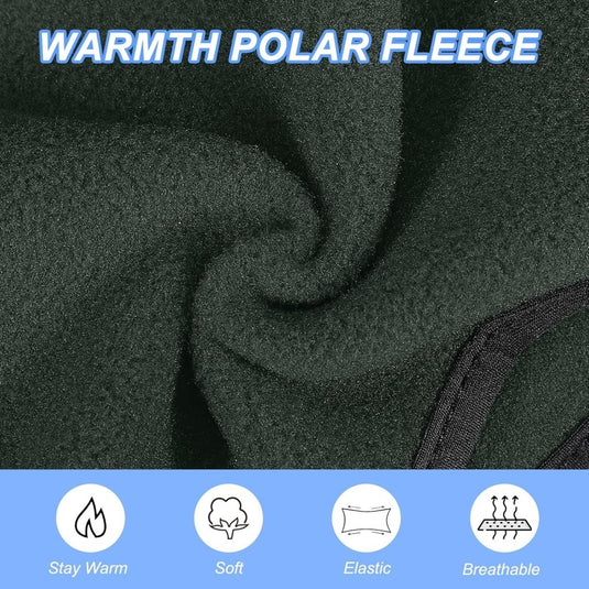 Fleece oorwarmers 2 stuks – warme sporthoofdbanden – hardloop fiets accessoires - happygetfit.com
