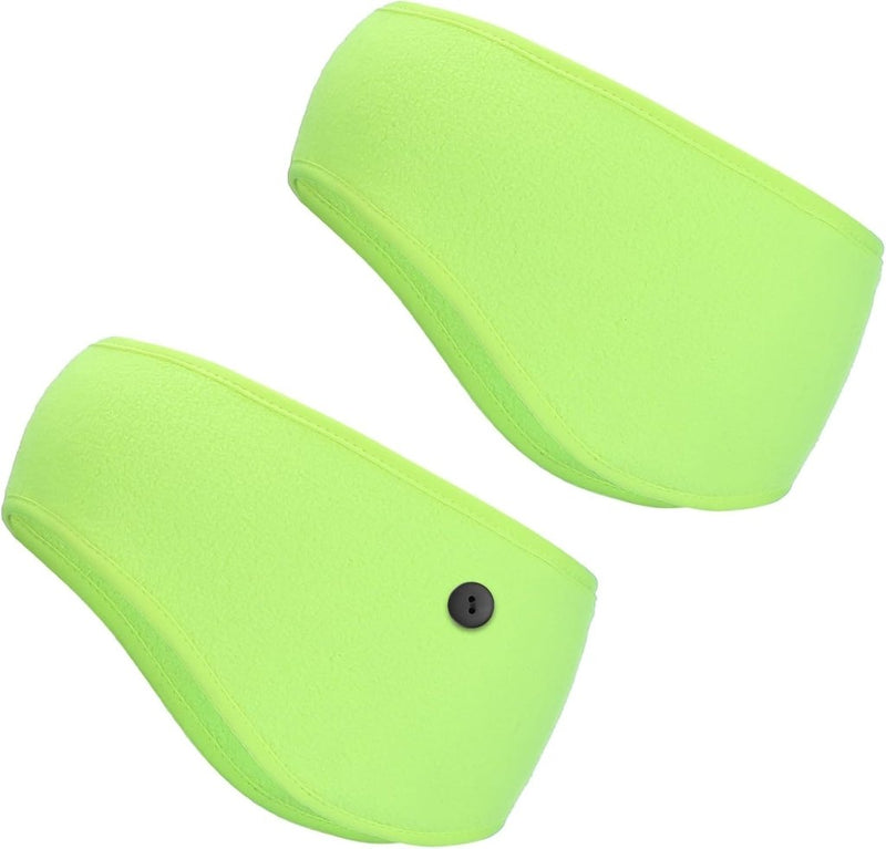Carica l’immagine nel visualizzatore della galleria, Fleece oorwarmers 2 stuks – warme sporthoofdbanden – hardloop fiets accessoires - happygetfit.com

