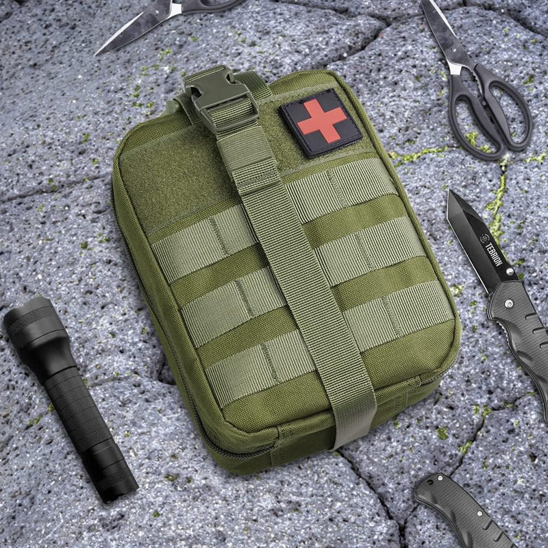 Laad afbeelding in Galerijviewer, flintronic Tactische Heuptassen, Molle EDC Pouch, Outdoor Heuptas+Haak, Utility Gadget Riemtas met Mobiele Telefoon Holster voor Sport, Wandelen, Kamperen, Reizen-Zwart - happygetfit.com
