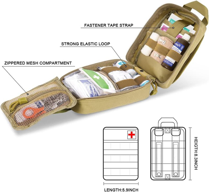 Laad afbeelding in Galerijviewer, flintronic Tactische Heuptassen, Molle EDC Pouch, Outdoor Heuptas+Haak, Utility Gadget Riemtas met Mobiele Telefoon Holster voor Sport, Wandelen, Kamperen, Reizen-Zwart - happygetfit.com
