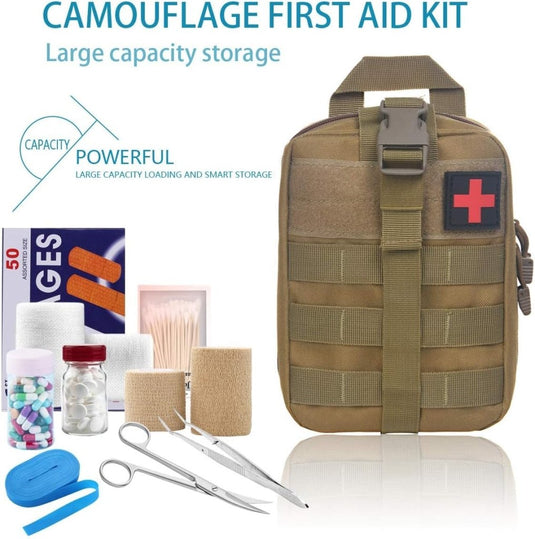 flintronic Tactische Heuptassen, Molle EDC Pouch, Outdoor Heuptas+Haak, Utility Gadget Riemtas met Mobiele Telefoon Holster voor Sport, Wandelen, Kamperen, Reizen-Zwart - happygetfit.com