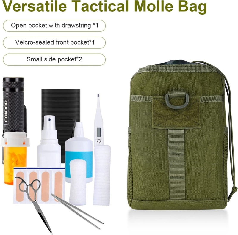 Laad afbeelding in Galerijviewer, flintronic Tactische Heuptassen, Molle EDC Pouch, Outdoor Heuptas+Haak, Utility Gadget Riemtas met Mobiele Telefoon Holster voor Sport, Wandelen, Kamperen, Reizen-Zwart - happygetfit.com
