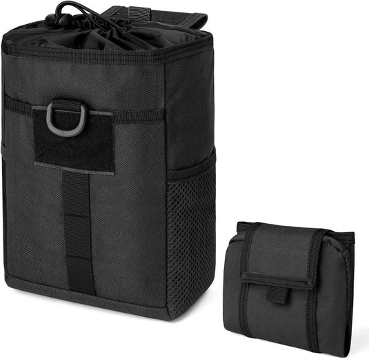 flintronic Tactische Heuptassen, Molle EDC Pouch, Outdoor Heuptas+Haak, Utility Gadget Riemtas met Mobiele Telefoon Holster voor Sport, Wandelen, Kamperen, Reizen-Zwart - happygetfit.com