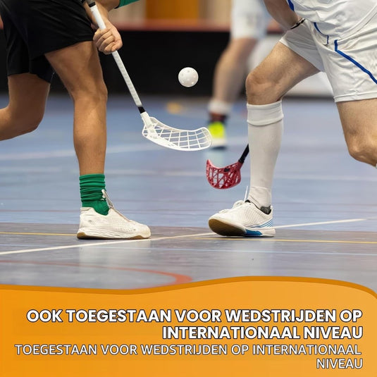 Floorballballen 24 stuks 72 mm van kunststof met 26 gaten en IFF-goedkeuring – unihockeyballen – zaalhockey - happygetfit.com