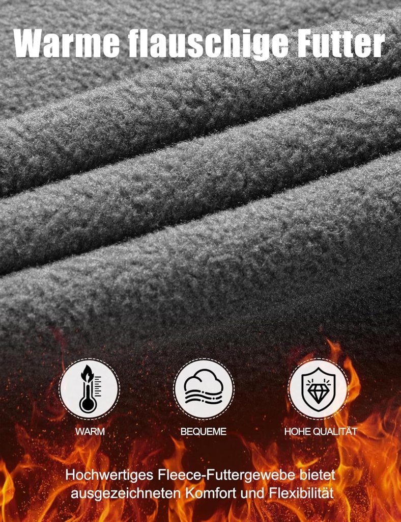 Laad afbeelding in Galerijviewer, Free Soldier Winterskibroek voor heren, waterdicht, winddicht, softshell, gevoerd met fleece, voor wandelen. - happygetfit.com
