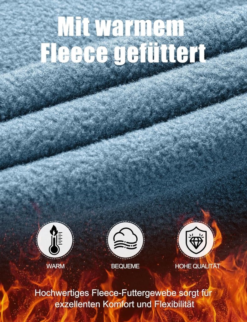 Laad afbeelding in Galerijviewer, Free Soldier Winterskibroek voor heren, waterdicht, winddicht, softshell, gevoerd met fleece, voor wandelen. - happygetfit.com
