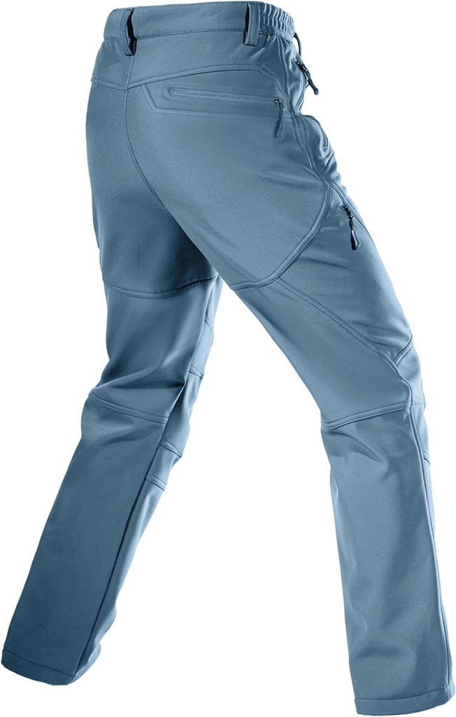 Laad afbeelding in Galerijviewer, Free Soldier Winterskibroek voor heren, waterdicht, winddicht, softshell, gevoerd met fleece, voor wandelen. - happygetfit.com
