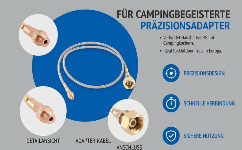 Laad afbeelding in Galerijviewer, Gastank Hoofd Adapter Outdoor Camping Fornuis Gebruik Gas Tank Transfer Slang Connector Conversiekop Adapter voor Camping Picknick - happygetfit.com
