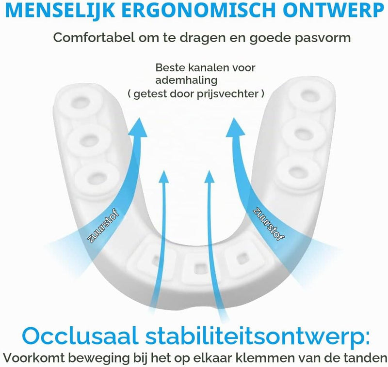 Laad afbeelding in Galerijviewer, Gebitsbeschermers kinderen 2 stuks van schokabsorberend EVA met aanpasbare pasvorm en opbergdoos – bitje – boksmondbeschermer - happygetfit.com

