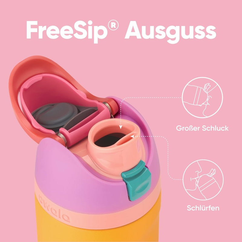 Laden Sie das Bild in Galerie -Viewer, Geïsoleerde RVS drinkfles 710 ml met rietje en lekvrije dop – waterfles – thermosfles - happygetfit.com
