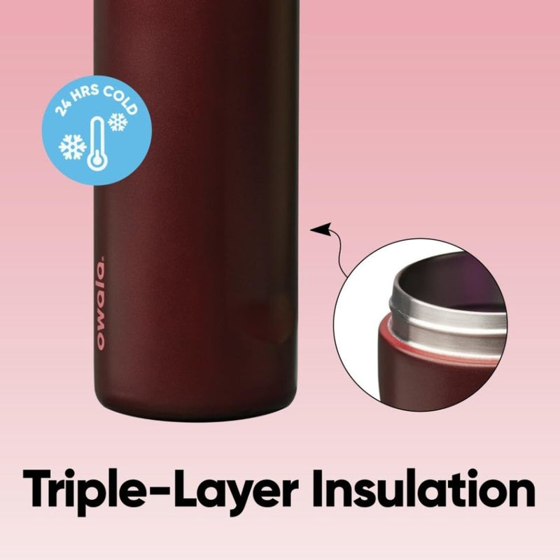 Laden Sie das Bild in Galerie -Viewer, Geïsoleerde RVS drinkfles 710 ml met rietje en lekvrije dop – waterfles – thermosfles - happygetfit.com
