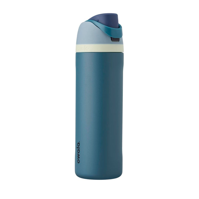 Laden Sie das Bild in Galerie -Viewer, Geïsoleerde RVS drinkfles 710 ml met rietje en lekvrije dop – waterfles – thermosfles - happygetfit.com
