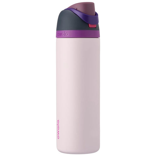 Geïsoleerde RVS drinkfles 710 ml met rietje en lekvrije dop – waterfles – thermosfles - happygetfit.com