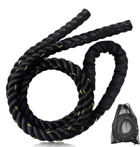 Gewogen springtouw voor fitness en bokstraining - happygetfit.com