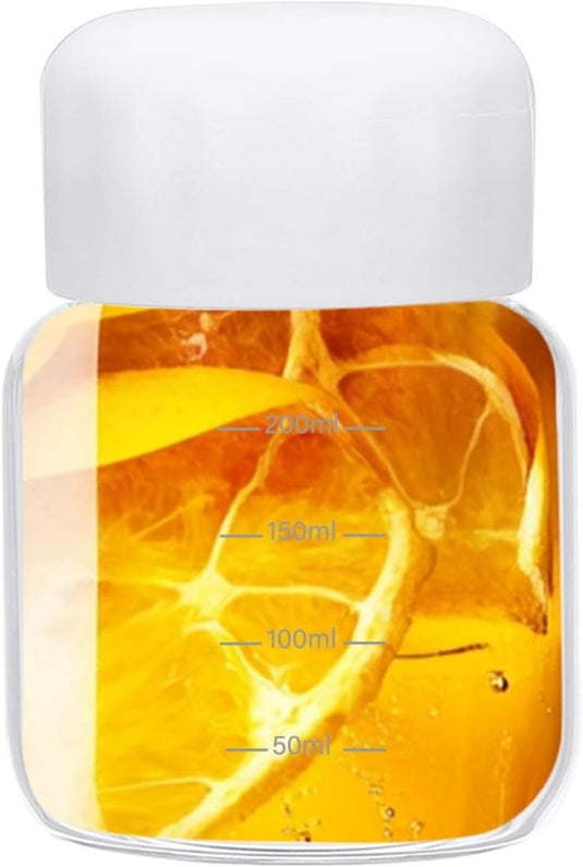 Glazen drinkflessen 300 ml met lekvrije schroefdop – sapflessen – drinkflessen voor onderweg - happygetfit.com