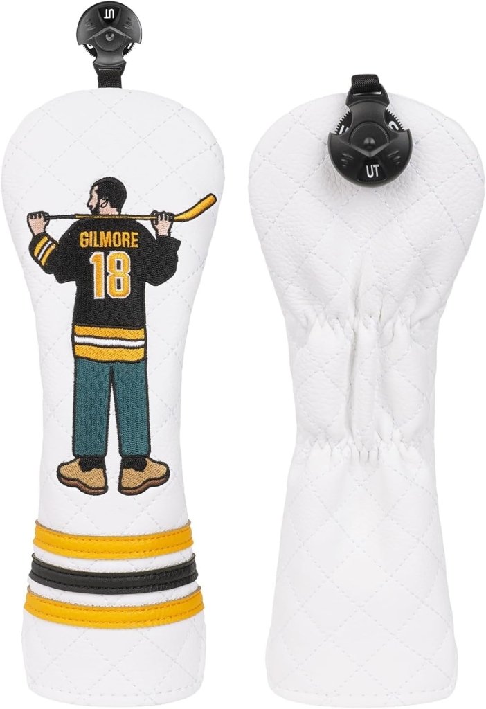 Laad afbeelding in Galerijviewer, Golfclub beschermhoes met geborduurd filmpersonage van kunstleer – cartoon headcover – golfclub bescherming - happygetfit.com
