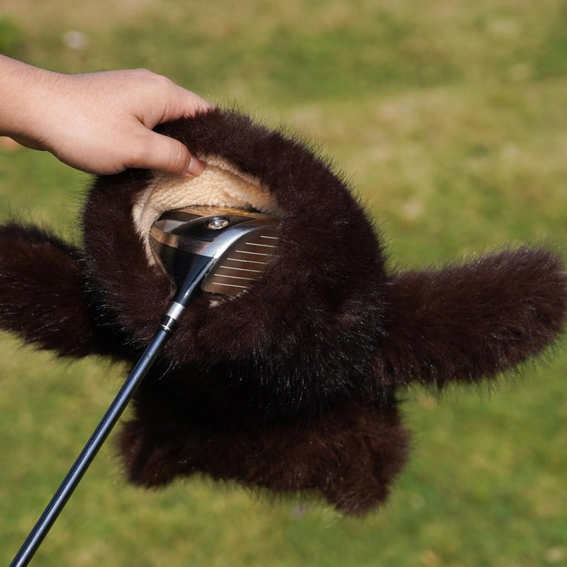 Carica l’immagine nel visualizzatore della galleria, Golfclub beschermhoes van katoen voor hybride golfclubs met klittenbandsluiting – hybrid headcover – golfbescherming - happygetfit.com

