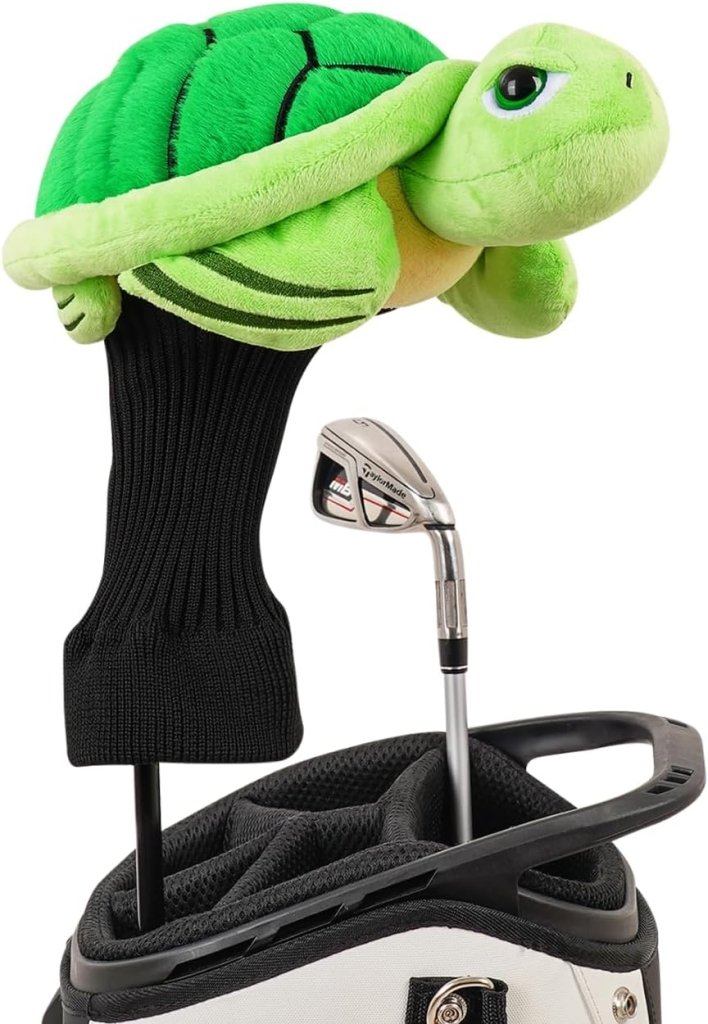 Carica l’immagine nel visualizzatore della galleria, Golfclub beschermhoes van katoen voor hybride golfclubs met klittenbandsluiting – hybrid headcover – golfbescherming - happygetfit.com
