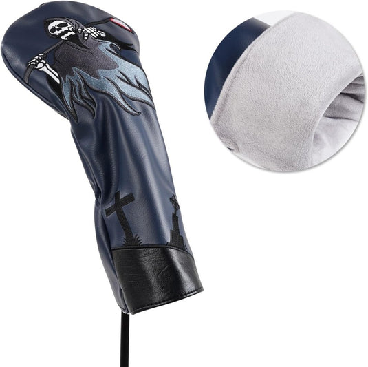 Golfclub beschermhoes van kunstleer met camouflage borduurwerk voor drivers tot 460cc – golfclubhoes – driverbescherming - happygetfit.com
