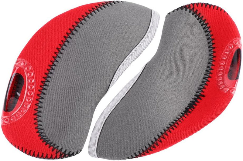 Laden Sie das Bild in Galerie -Viewer, Golfijzer beschermhoezen 10 stuks van neopreen met transparant nummervenster – iron covers – golfclubonderhoud - happygetfit.com
