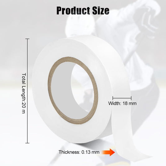 Grip finishing tape 18 mm x 20 m zwart - happygetfit.com