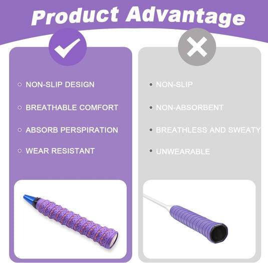 Gripband set 4 stuks voor rackets - happygetfit.com