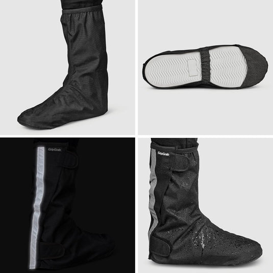 GripGrab Dryfoot 2 Cycling Shoe Covers Waterproof Rain Overshoes - happygetfit.com