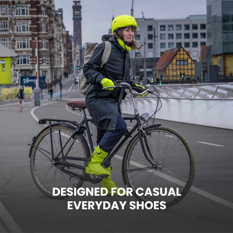 Load image into Gallery viewer, GripGrab DryFoot 2nd Edition Regenoverschoenen voor op de Fiets Hoge Regenbescherming voor Alledaagse Schoenen Klittenbandsluiting Fietsgaiters - happygetfit.com

