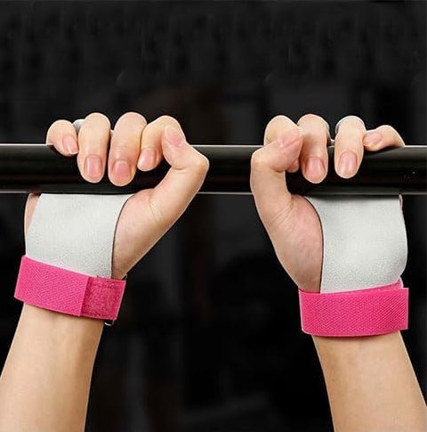 Griphandschoenen voor kinderen turnen maat M roze - happygetfit.com