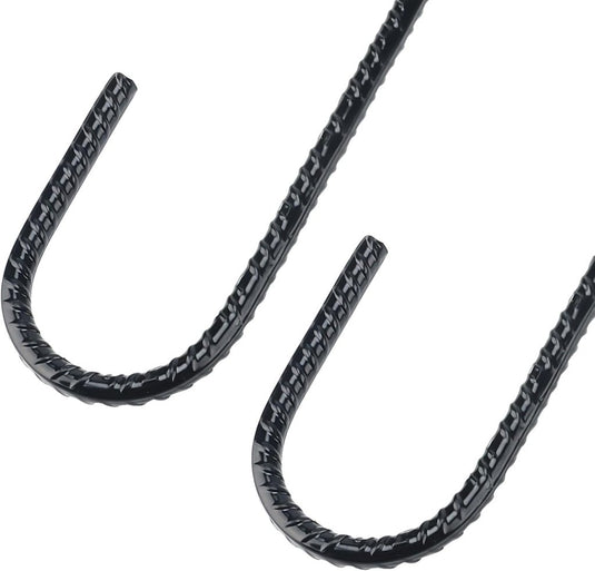Grondankers 10 stuks 40 cm met J-haak van staal – trampoline haringen – stormankers - happygetfit.com